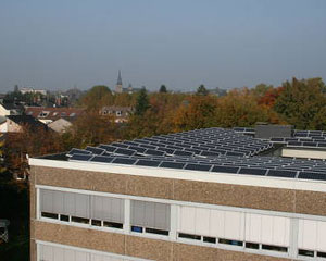Solaranlage der Elsa-Brandström-Schule