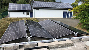 Solaranlage Umspannungsanlage Lintorf